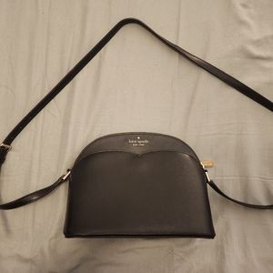 Black Kate Spade dome crossbody